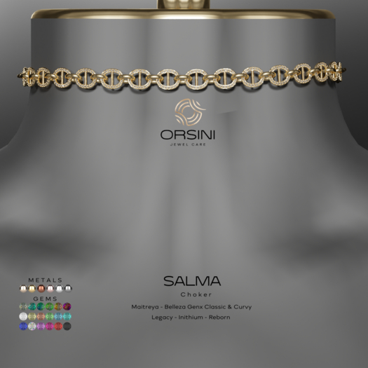 ORSINI Jewel Care SALMA Choker Unpack