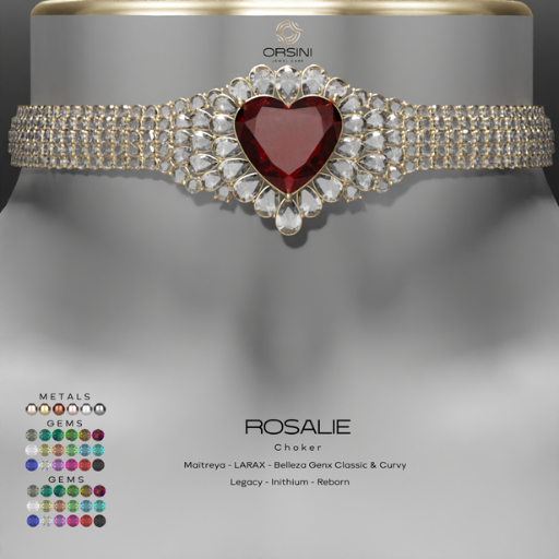 ORSINI Jewel Care ROSALIE Choker Unpack