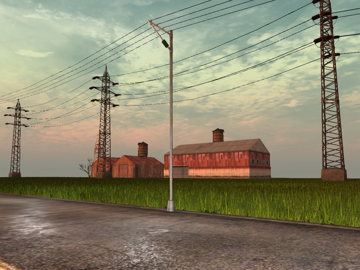 Electric pole - Farm 