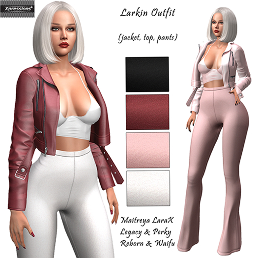 [Xprs] - Larkin Outfit FATPACK (Lara-X included)