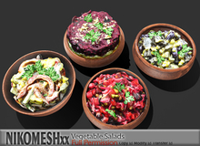 ::NIKOMESH::Full Permission NK Vegetable Salads