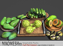 ::NIKOMESH::Full Permission NK Vegetable Packs