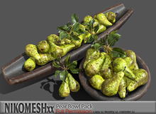 ::NIKOMESH::Full Permission NK Pear Bowl Pack