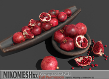 ::NIKOMESH::Full Permission NK Pomegranate Bowl Pack