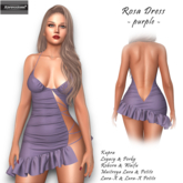 [Xprs] - Rosa Dress Purple (Lara-X & Petite included)
