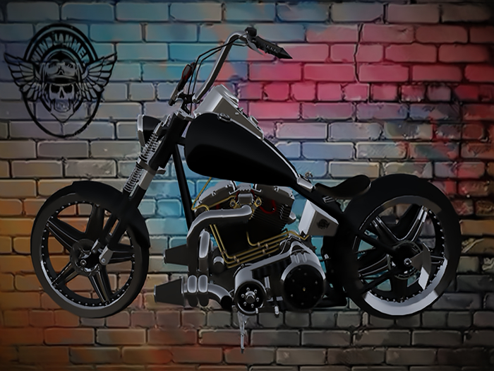 MOTORCYCLE ZFG SPRINGER MOTORCYCLE