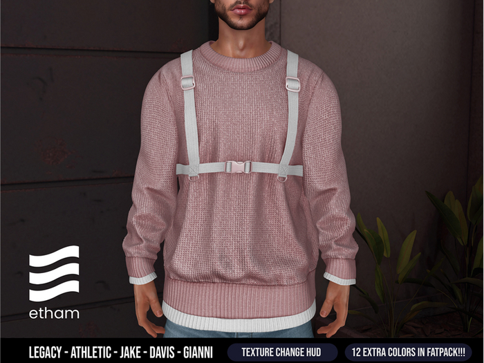etham - Ash Sweater - Blush