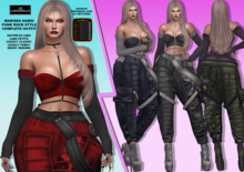 **MARISKA HARGI FATPACK PUNK ROCK STYLE COMPLETE OUTFIT**