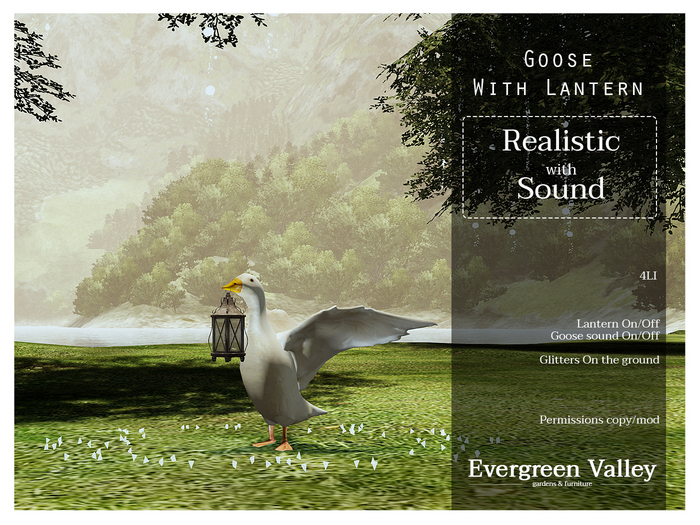 Goose With Lantern