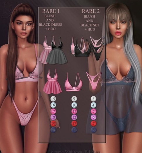 MeHoney - Diana - Legacy - 2 RARE