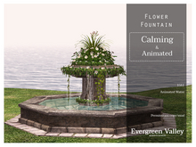 Flower Fountain White