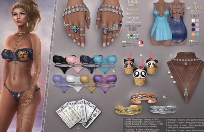 **RE** Surya Rings SLink Casual - RARE