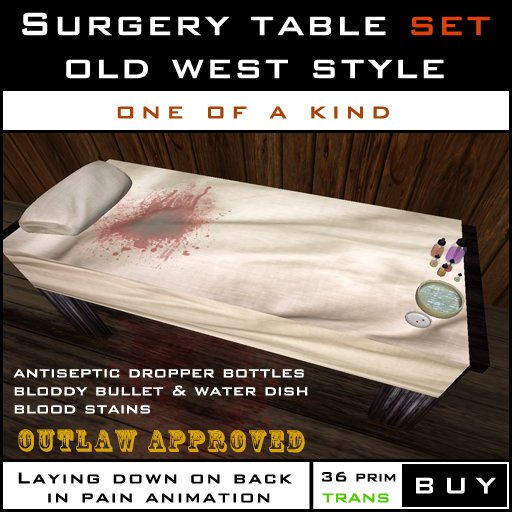Surgery Table Set 