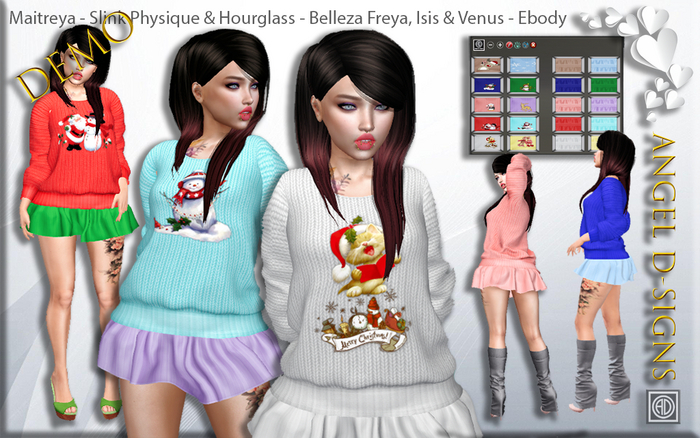 AD Outfit Cute Santa Demo