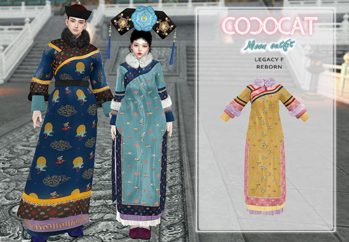 .cococat. Moon outfit - Gold