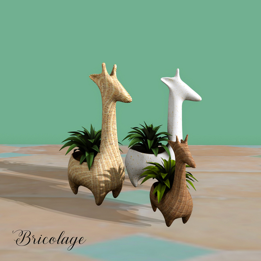 Bricolage Jirafa Planters (3)