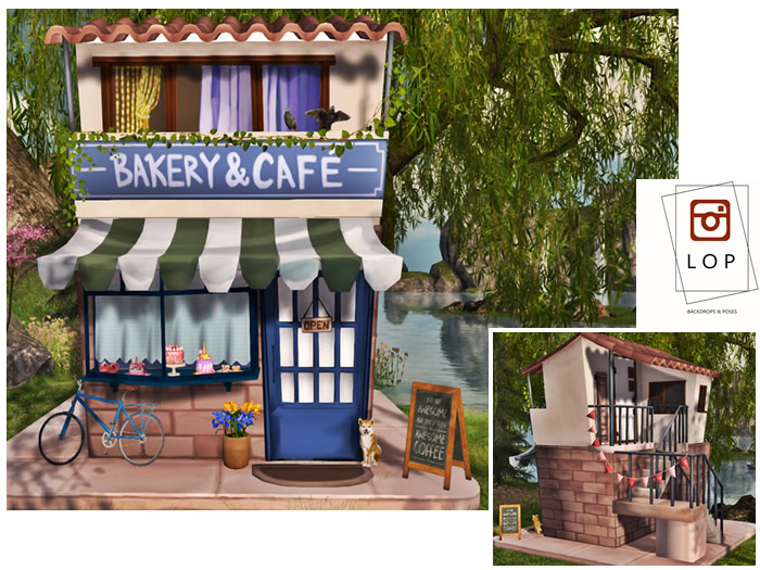 LOP Bakery & Cafe Backdrop