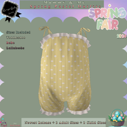 {Boujee Baby} Mommy & Me Spring Set - Lemon Child Sizes