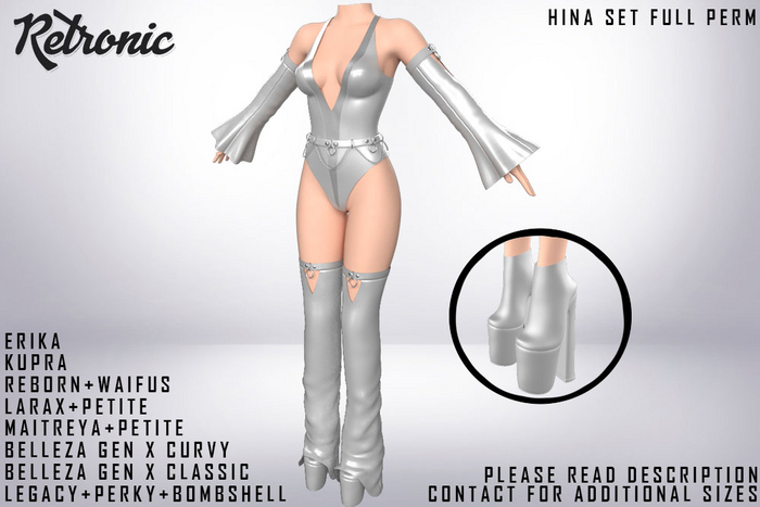 [RETRONIC] Hina Set Full Perm (Dae, Obj Files)