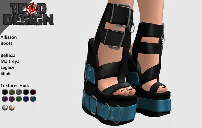 Boots ~ Allisson [Textures Hud]. DEMO