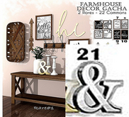 REIGN HOME.- AMBERSAND BLACK #21