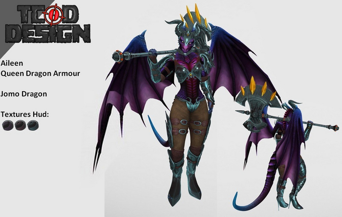 Queen Dragon Armour ~ Aileen [Textures Hud]...