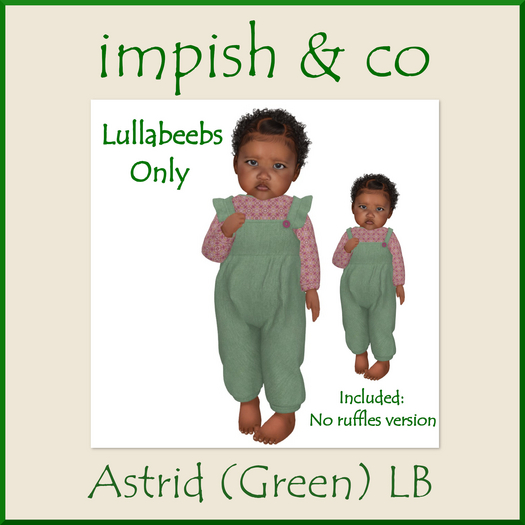 impish & co ~ Astrid (Green) LB BOX