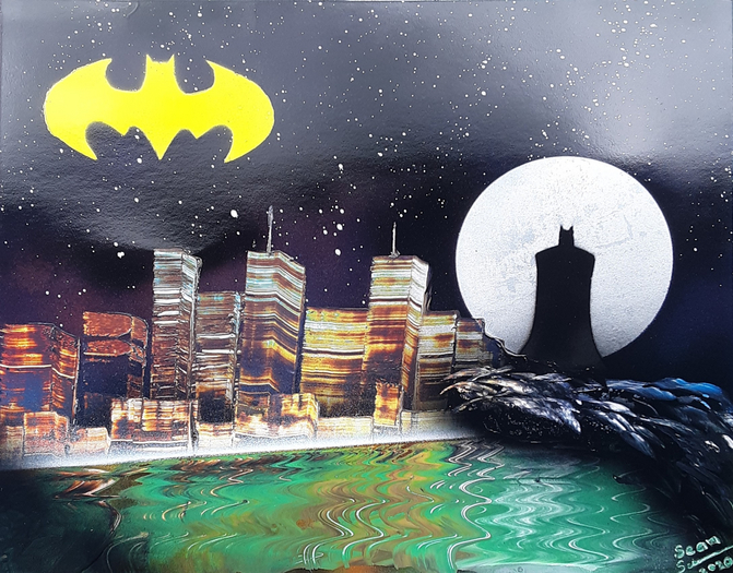 Batman Gotham Framed