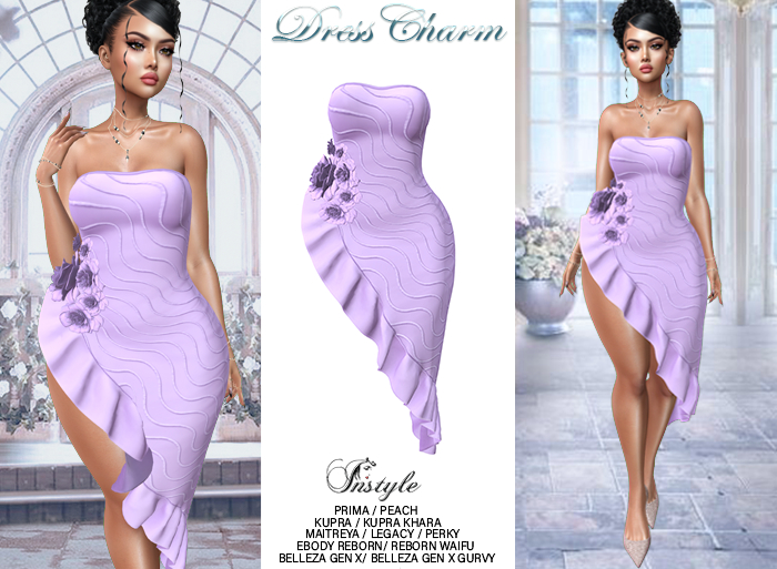 InStyle Dress .::Charm::..- Lilac wave