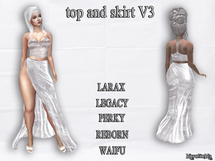 top and skirt V3