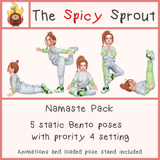:TSS: Namaste - Pose Pack