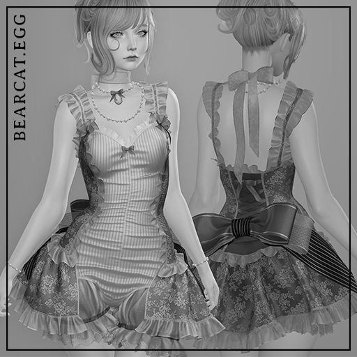 BEARCAT.EGG ; Fleur Dress - DEMO