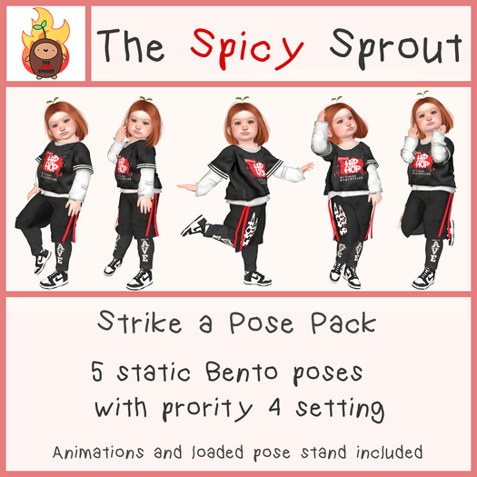 :TSS: Strike a Pose - Pose Pack