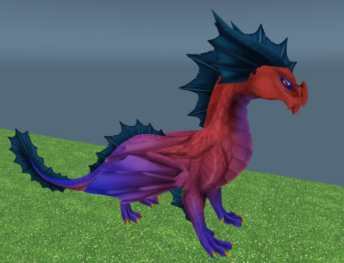 Mystical Creatures Dragons : Ignata Skin Dragoness