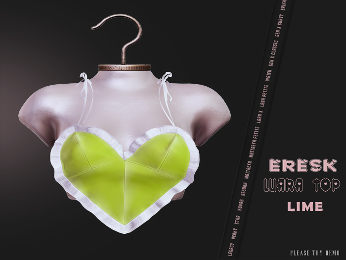 Eresk :  Luara Top - Lime
