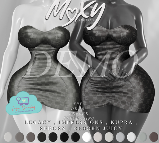 moxy - symone dress demo