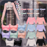 23.Loki - My Darling GACHA - Cream Bow Skirt - Reborn
