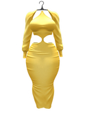 aprelle vivian dress yellow