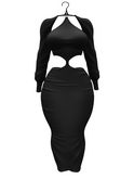 aprelle vivian dress black