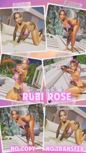 Rubi Rose 4 Pack Pose
