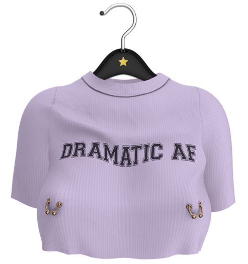 Little Star : Dramatic Tee [Pastel Lilac] 