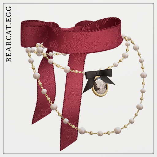 BEARCAT.EGG ; Fleur Necklace (Legacy)
