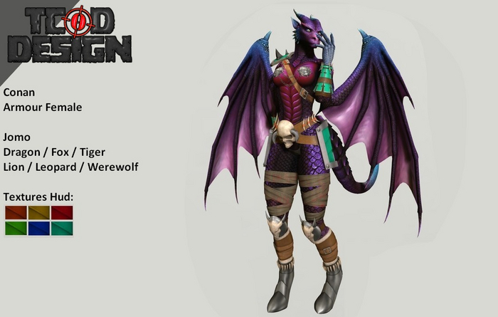 Armour Jomo (Female) ~ Conan [Textures Hud]...