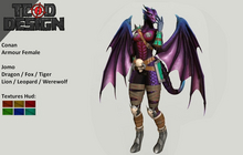 Armour Jomo (Female) ~ Conan [Textures Hud]...