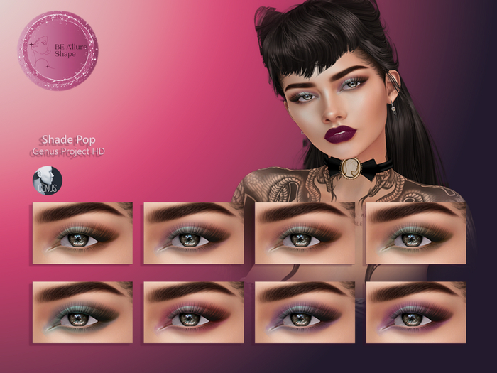 BE Allure - Shade Pop Eyeshadow Genus Project/LelX HD