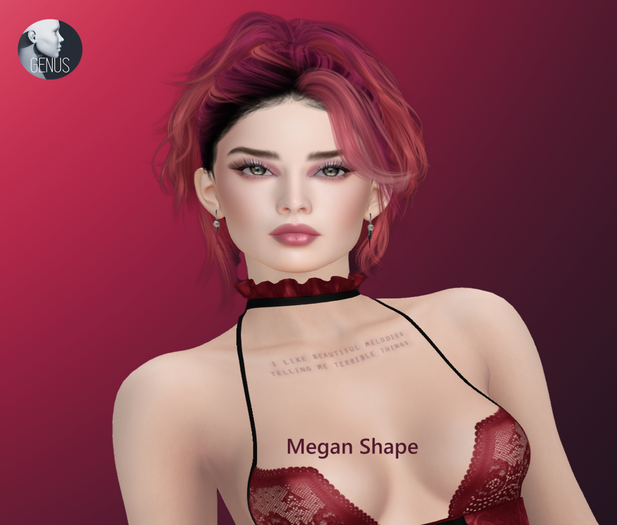 BE Allure Shape - Megan Shape[Genus Morph Head]