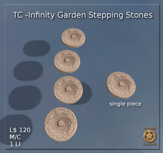 TC -Infinity Garden Stepping Stones