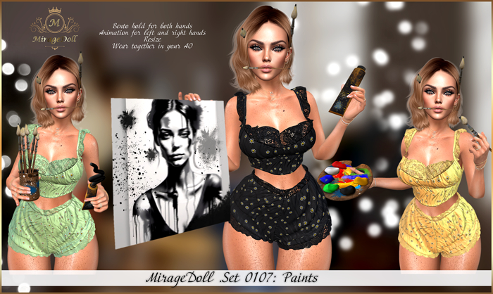 MirageDoll .Set 0107: Paints