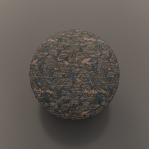 (TI) PBR (Ground 1K (Rocks, Slate, Emissive Crystals))