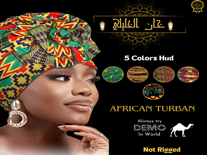 Nubian head cover